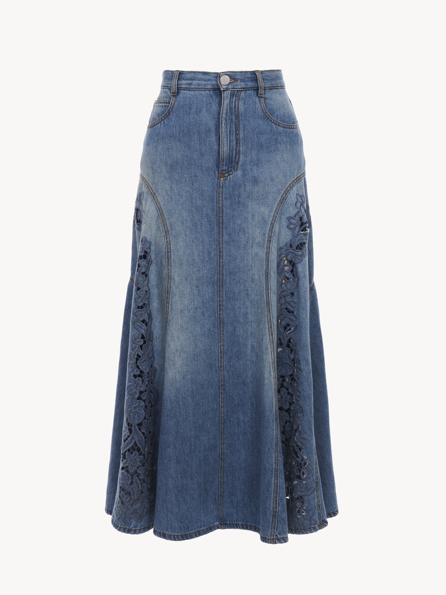 FLARE MIDI SKIRT - 2