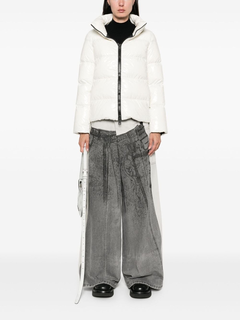 Herno glossy puffer jacket outlook