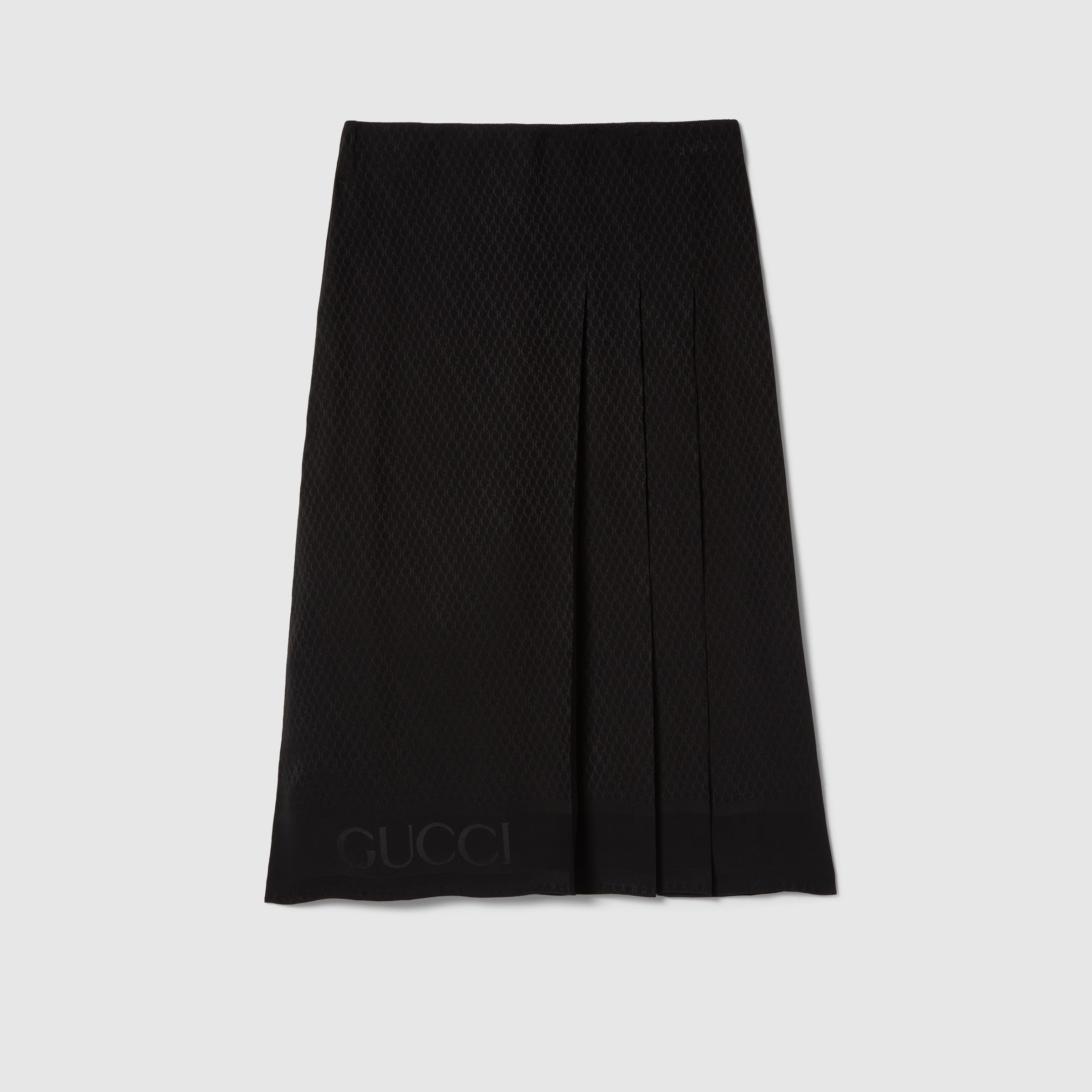 Gucci silk jacquard skirt - 1