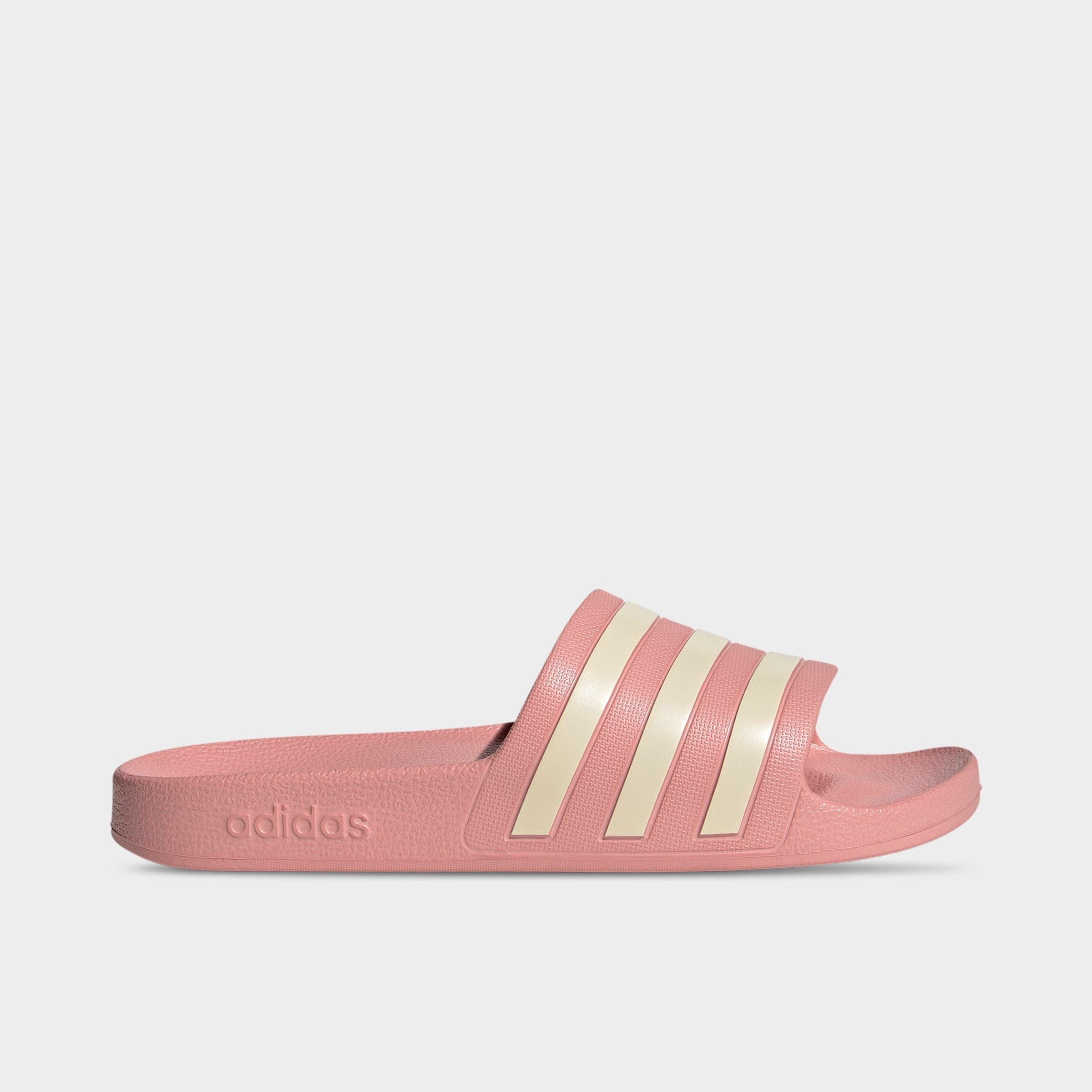 WOMEN'S ADIDAS ORIGINALS ADILETTE AQUA SLIDE SANDALS - 1