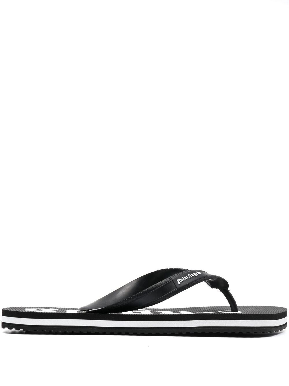 logo-print flip flops - 1