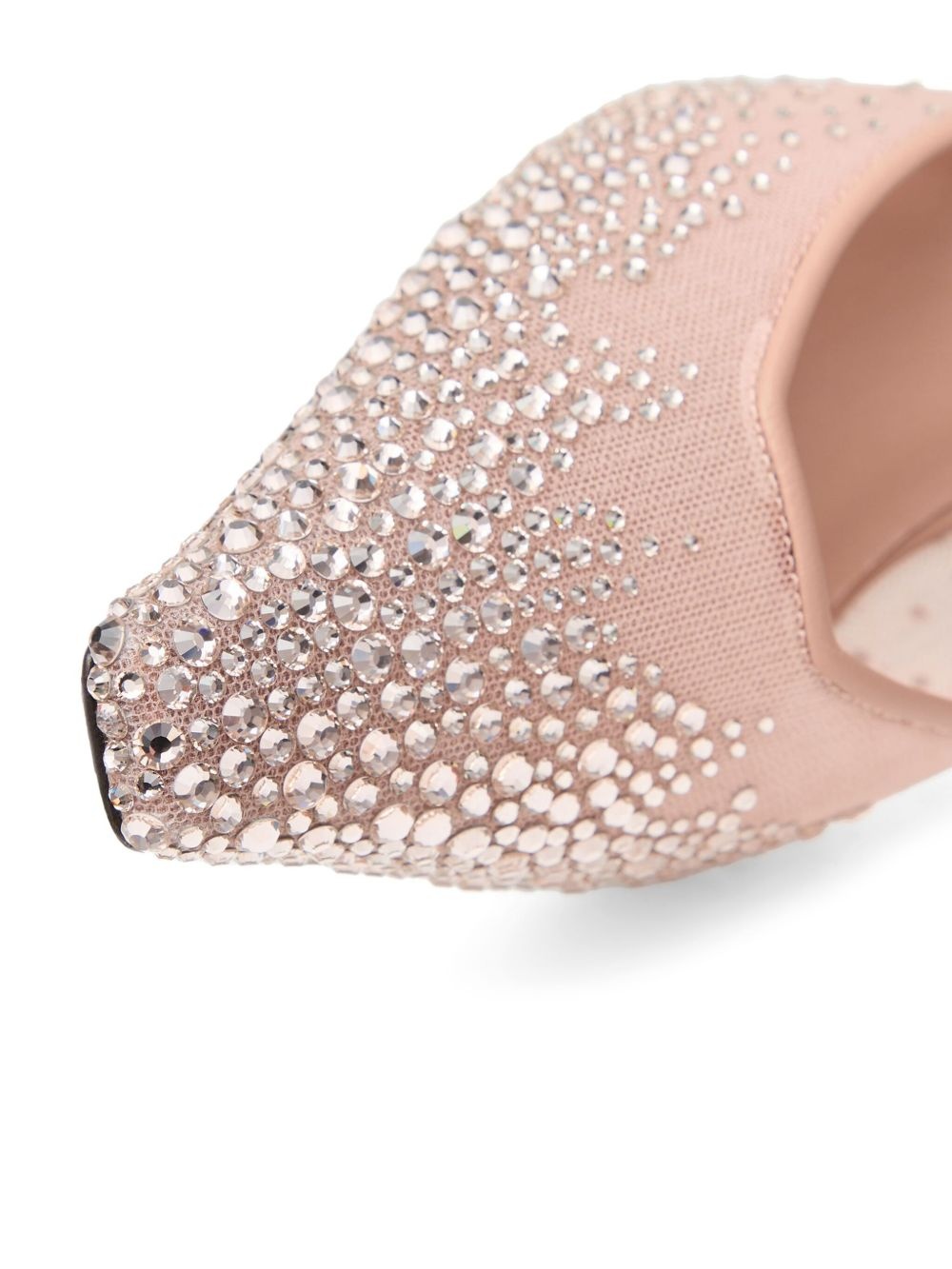 65mm crystal-embellished mules - 5
