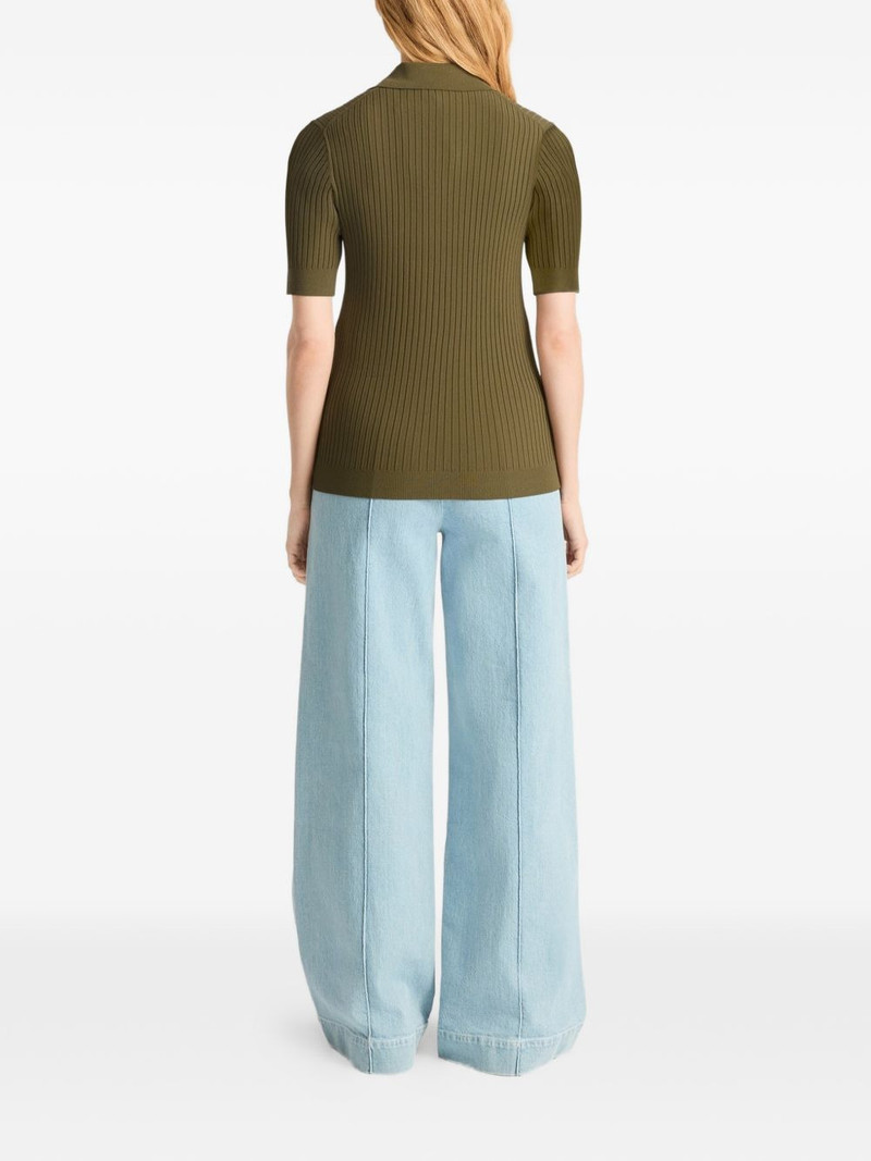 Vera ribbed polo shirt 3