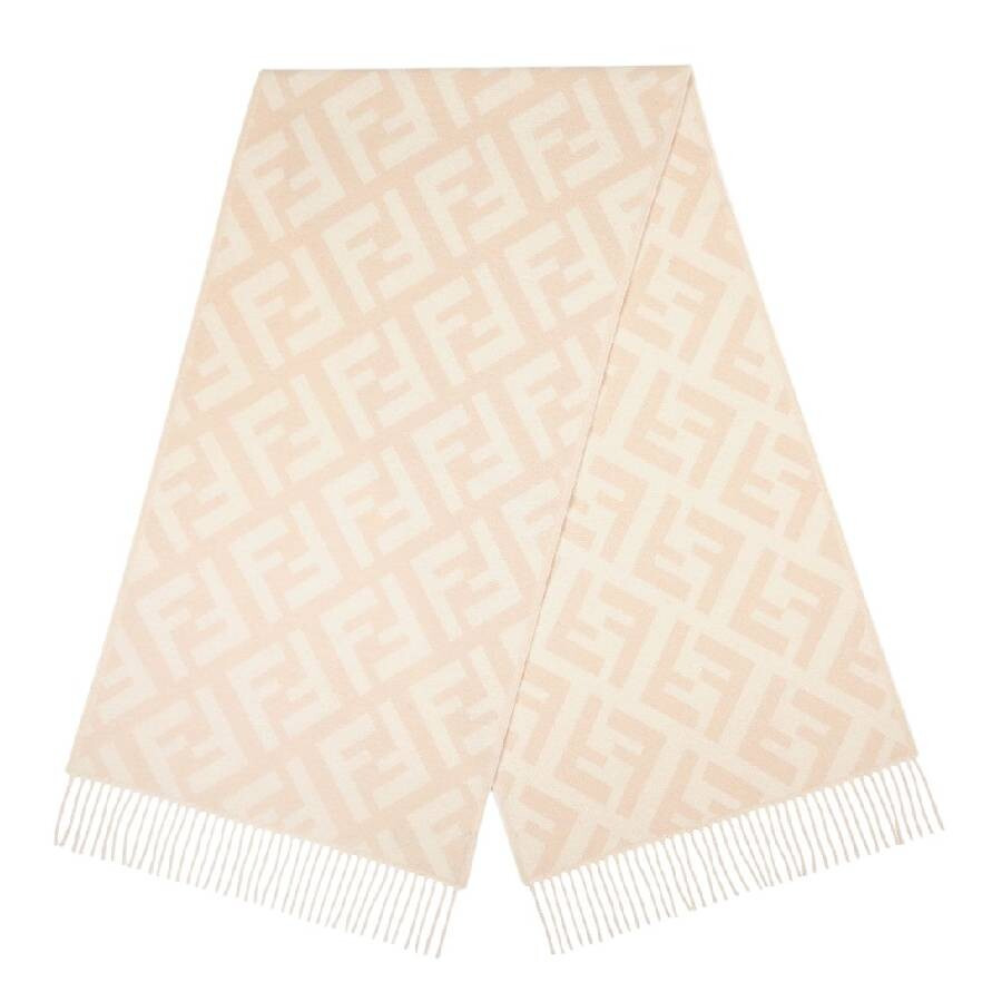 Fendi Fringe End Cashmere Scarf - 3