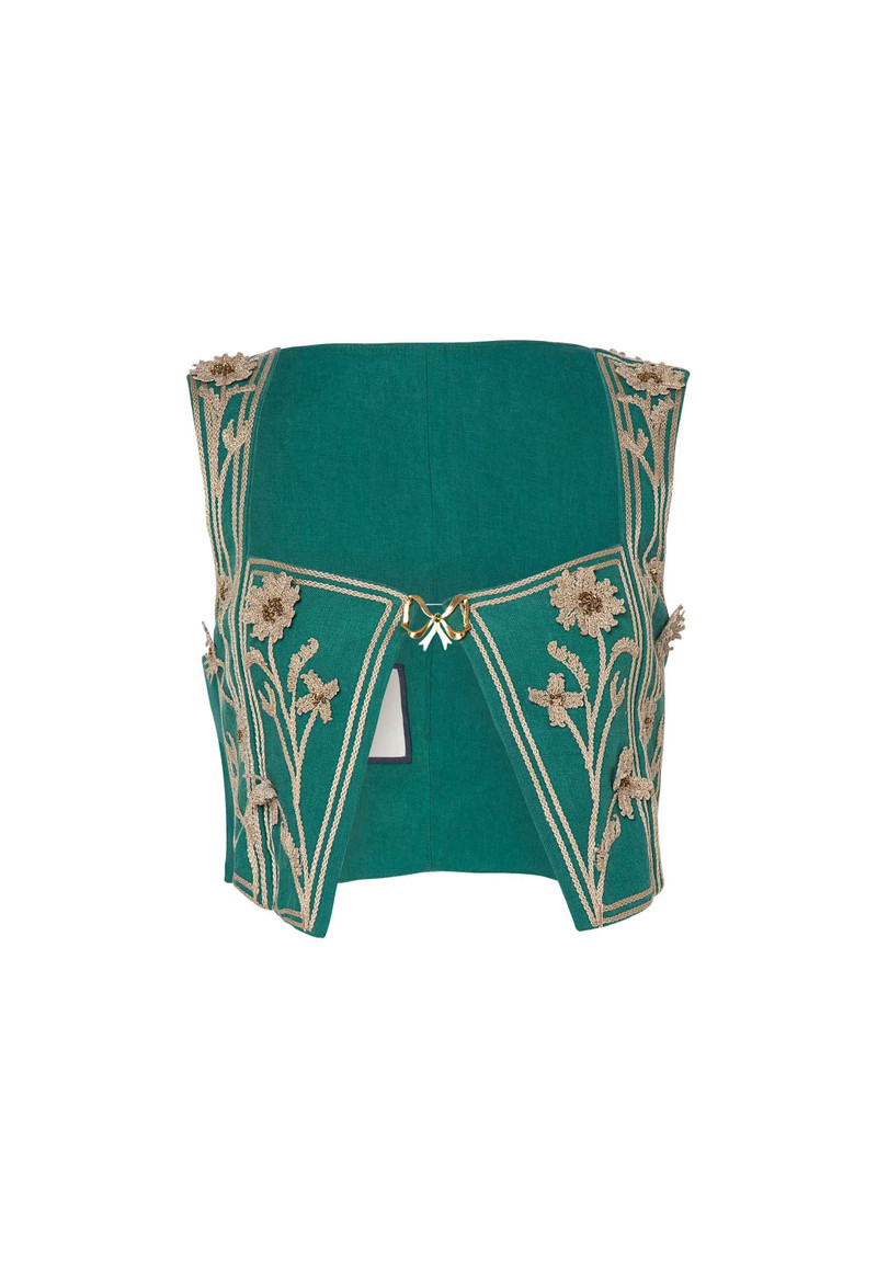 Coralina Esmeralda Corset 1