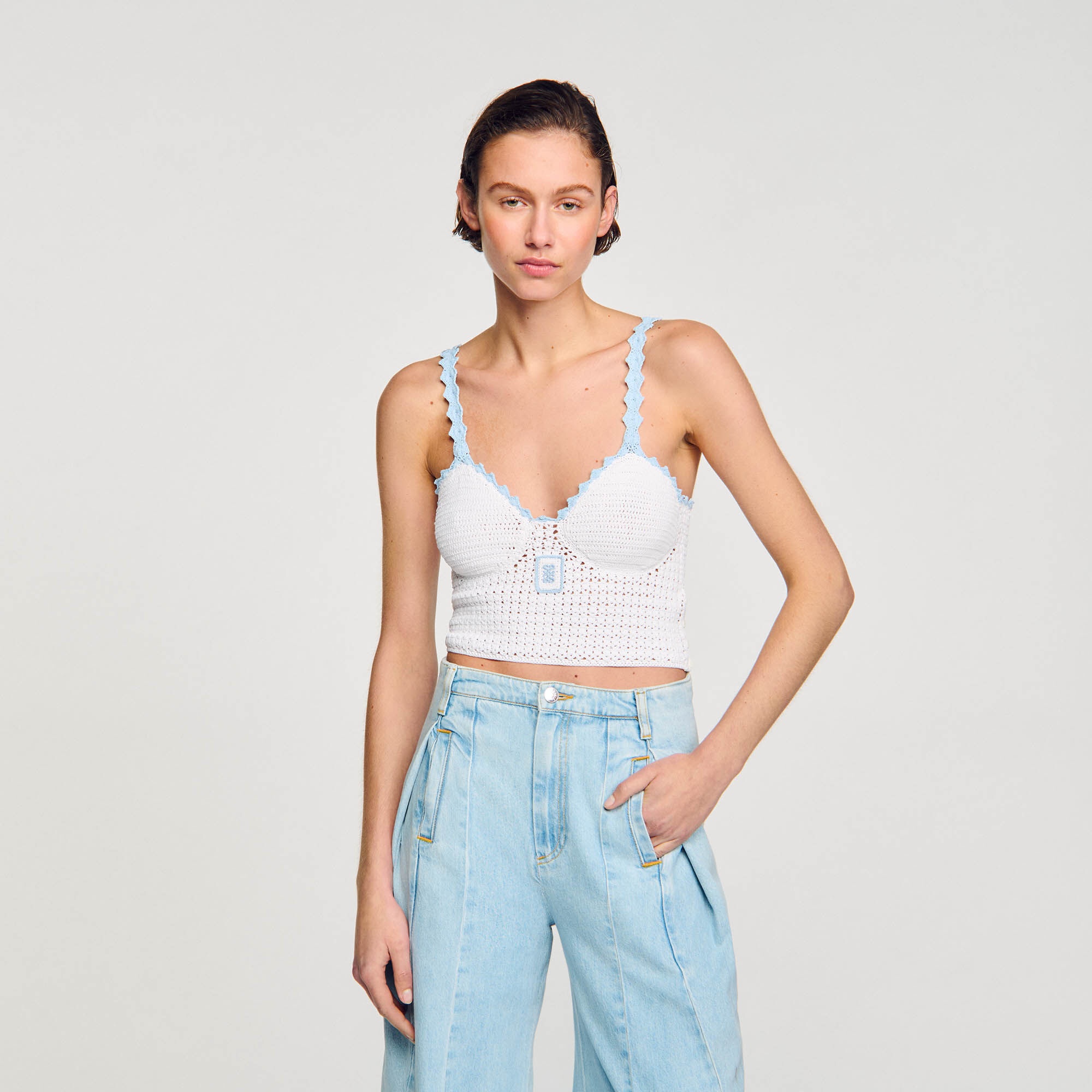 CROCHET CROP TOP - 5