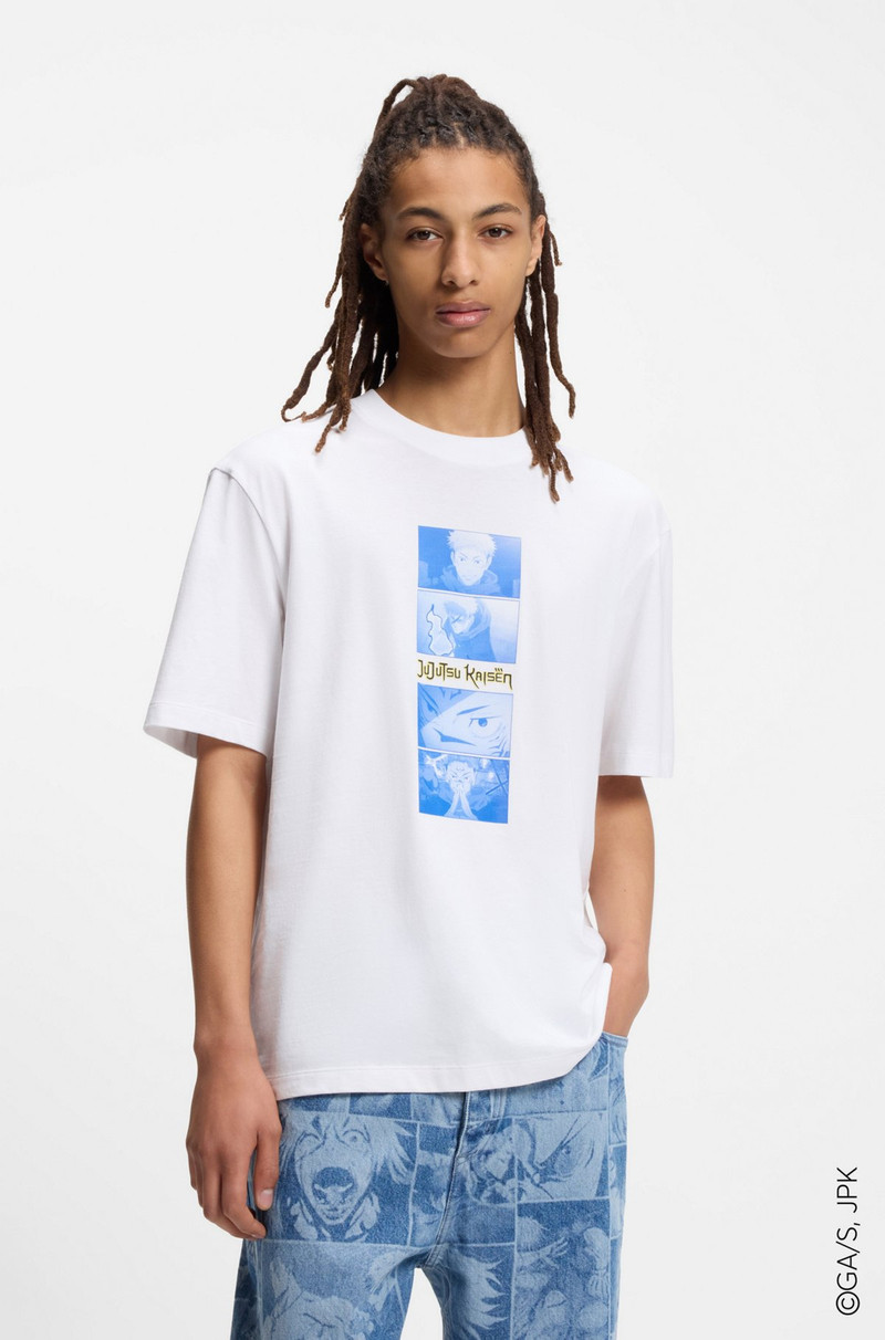HUGO X JUJUTSU KAISEN T-SHIRT WITH CHARACTER PRINT 2