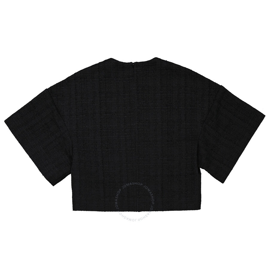 Gauchere Ladies Black Vlad Cropped Top - 2