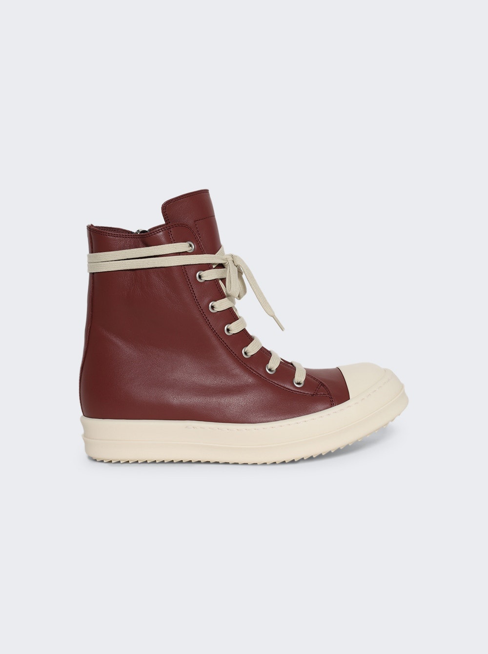 Hollywood High Top Sneakers Rosewood And Milk - 1