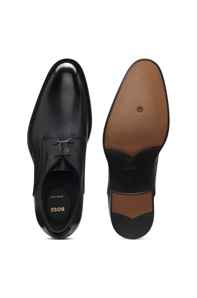 DERBY SHOES IN BURNISHED LEATHER 4