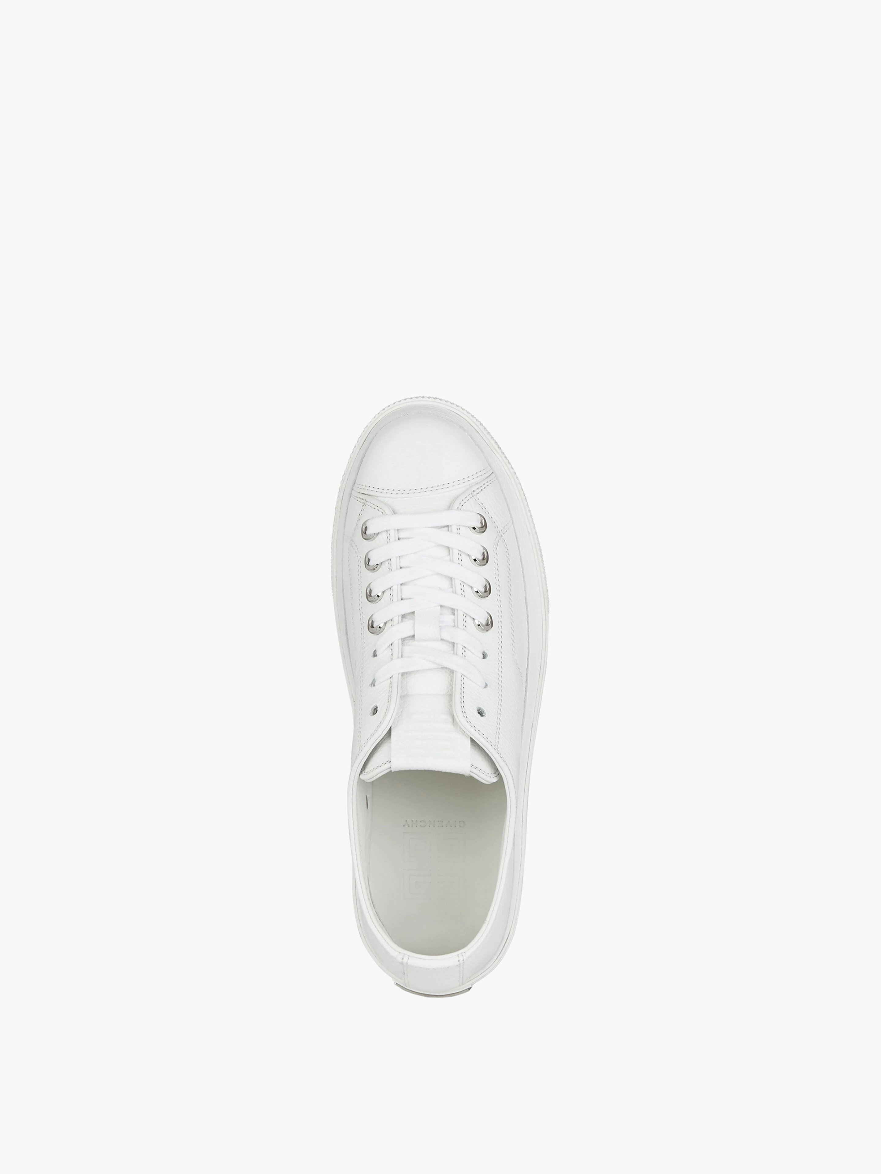 SNEAKERS CITY IN GRAINED LEATHER - 4