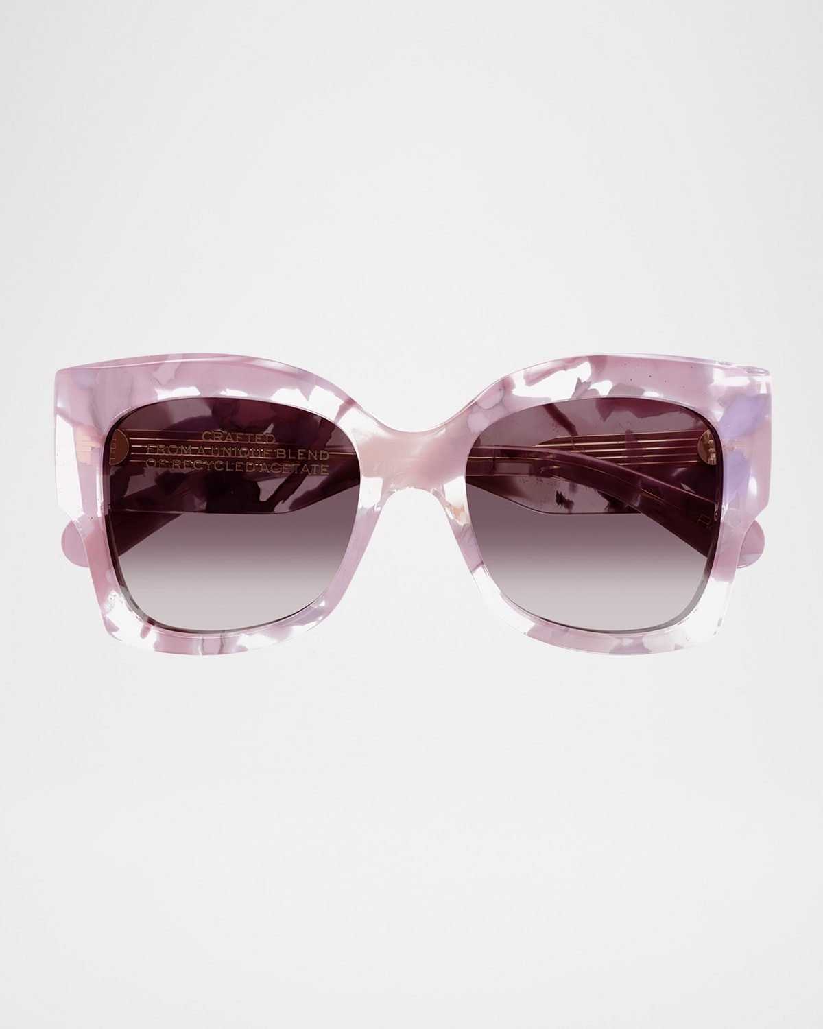 Butterfly Gradiant Acetate Sunglasses - 3