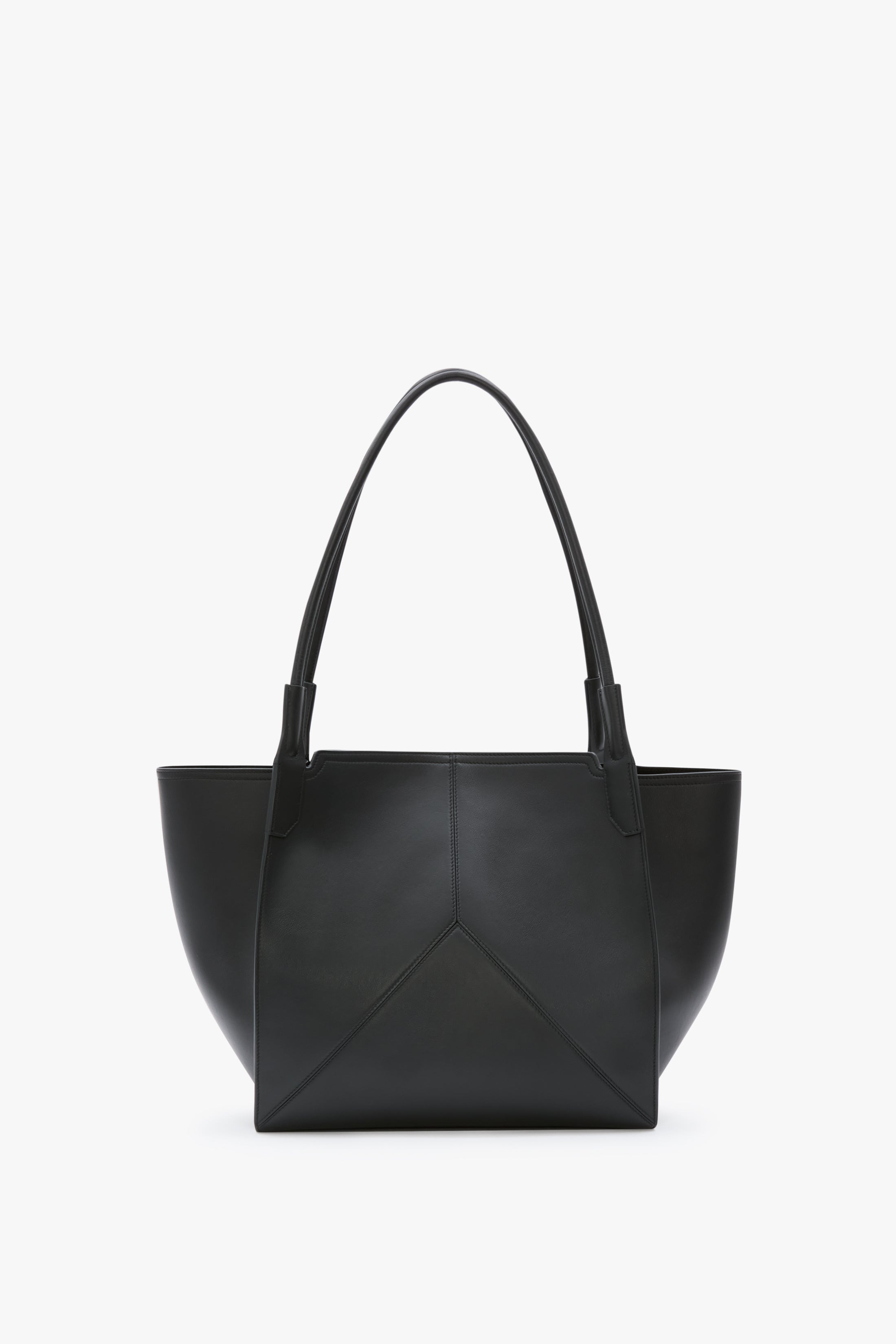 Victoria Tote In Black Soft Leather - 5
