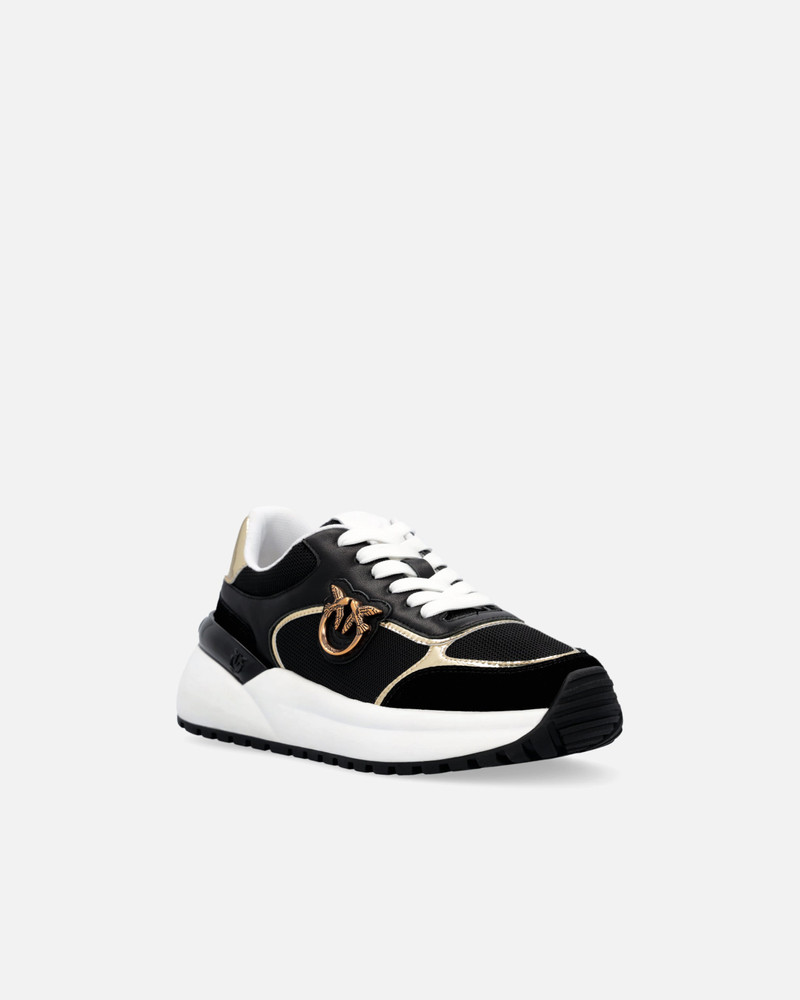 SNEAKERS WITH LOGO AND MIRROR-FINISH DETAILS 2