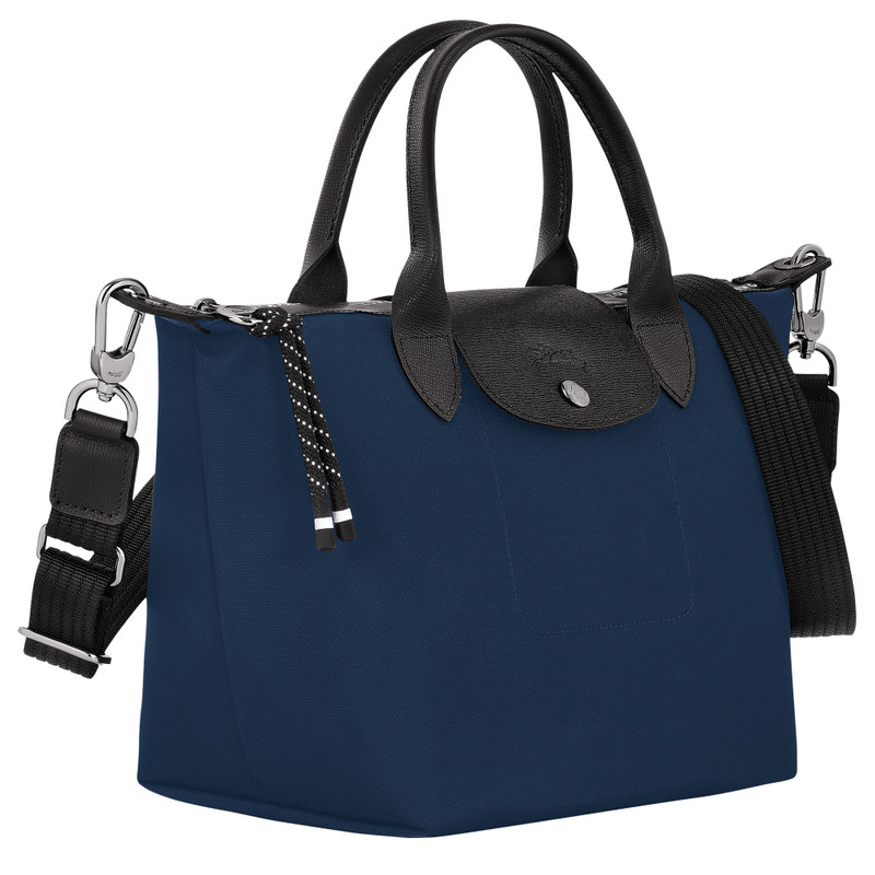 Le Pliage Energy S Handbag Navy - Recycled canvas 3