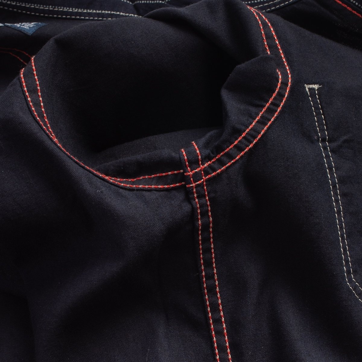 IHSH-284-IND 6oz Wabash Short Sleeved Work Shirt - Indigo - 11