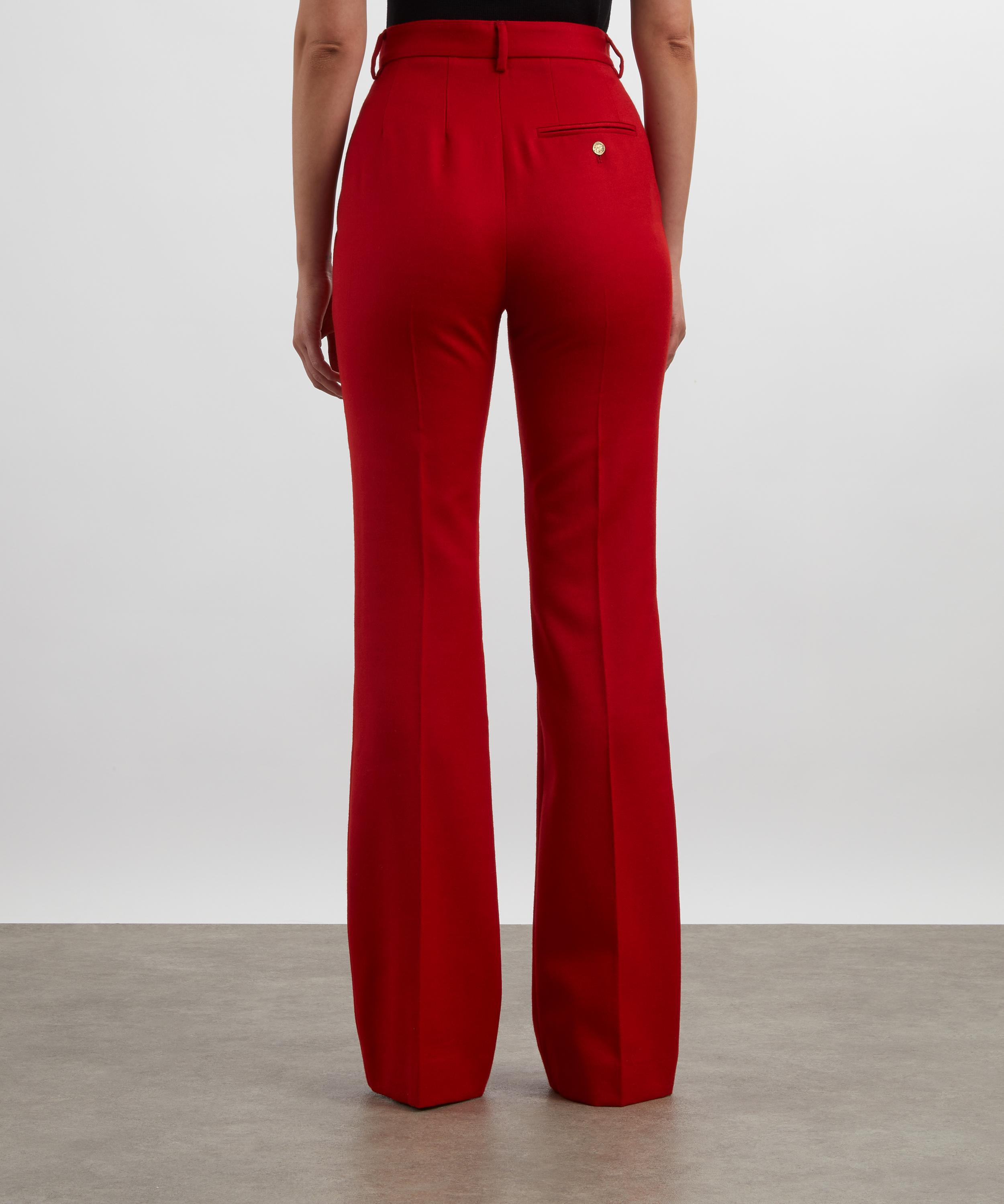 Ray Red Wool Trousers - 4