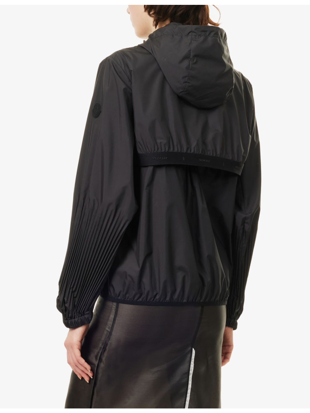 Panat Pleated-Sleeves Relaxed-Fit Woven Jacket - 4