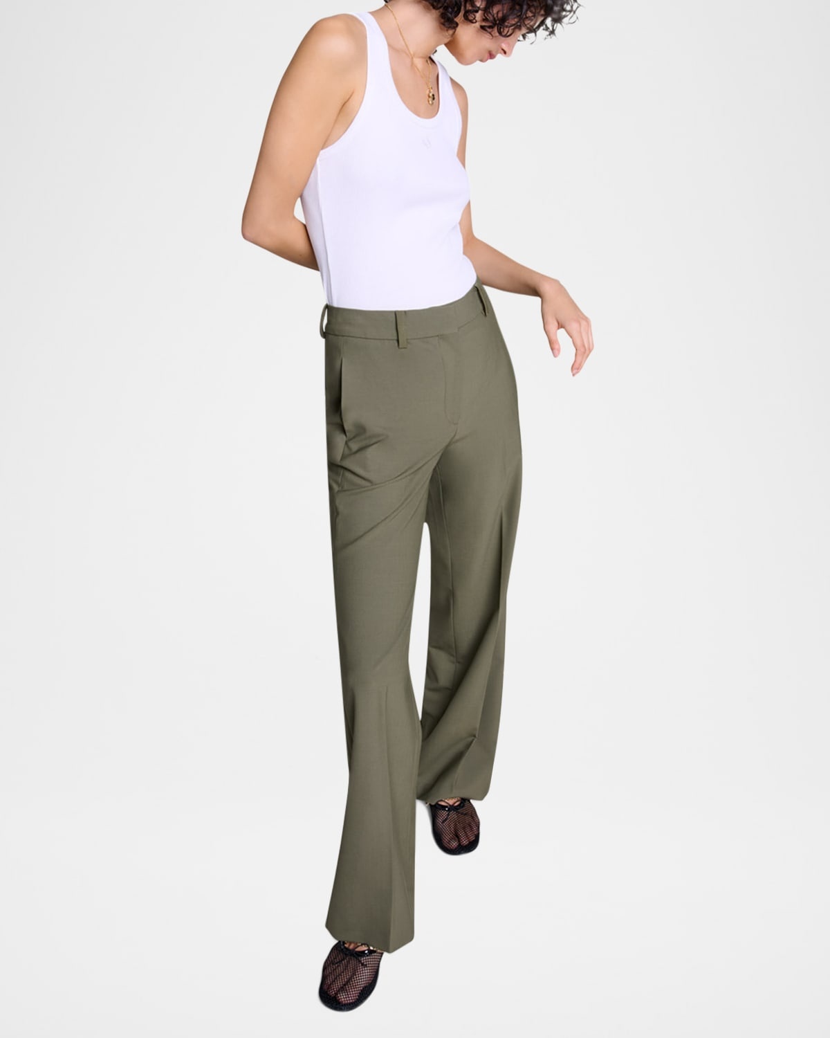 Patrivia Wide-Leg Suit Trousers - 3