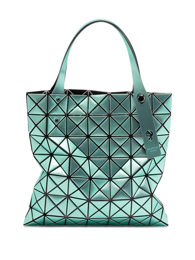 BAO BAO ISSEY MIYAKE Platinum geometric-pattern tote bag outlook