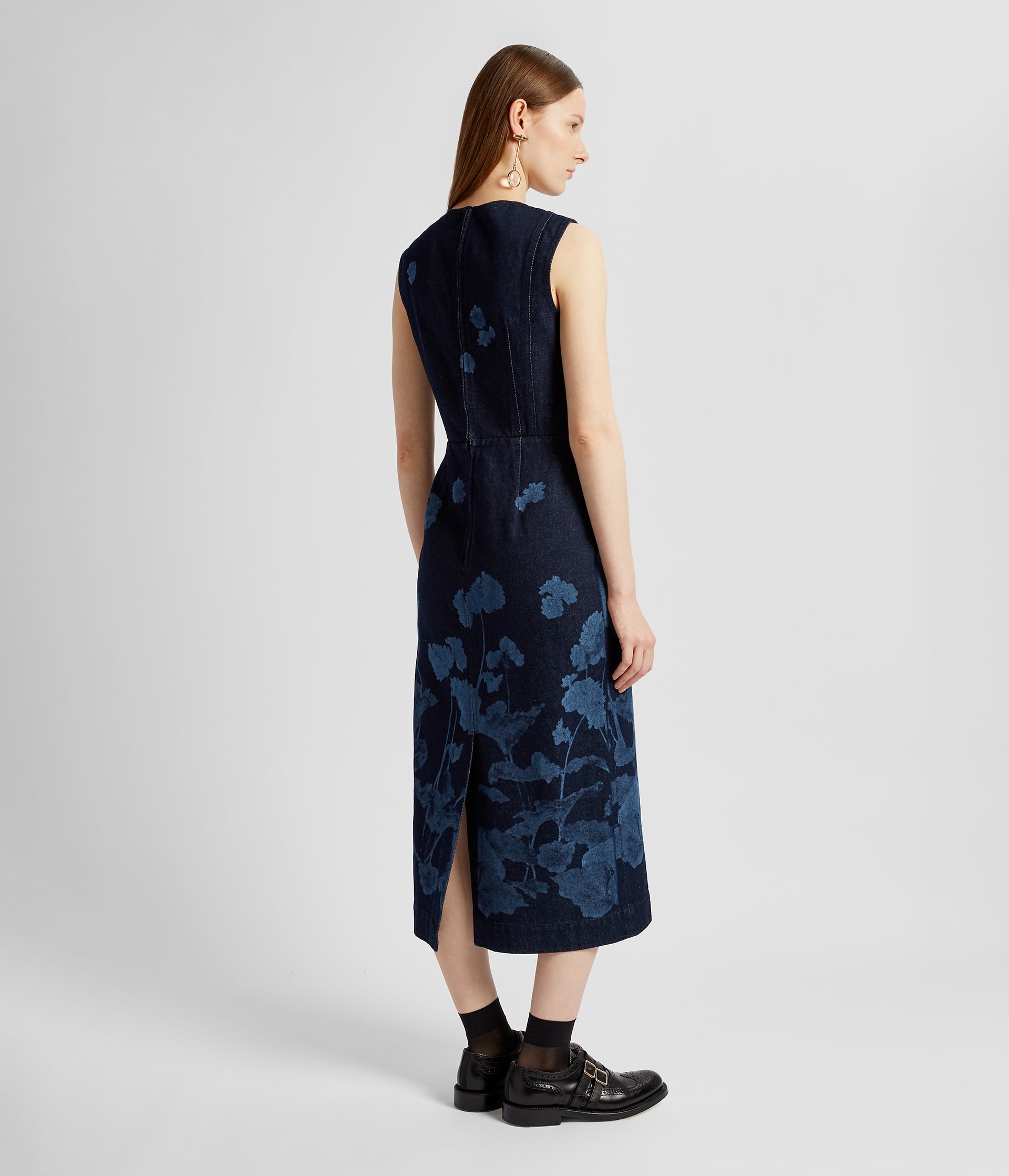 SLEEVELESS MIDI DRESS - 3