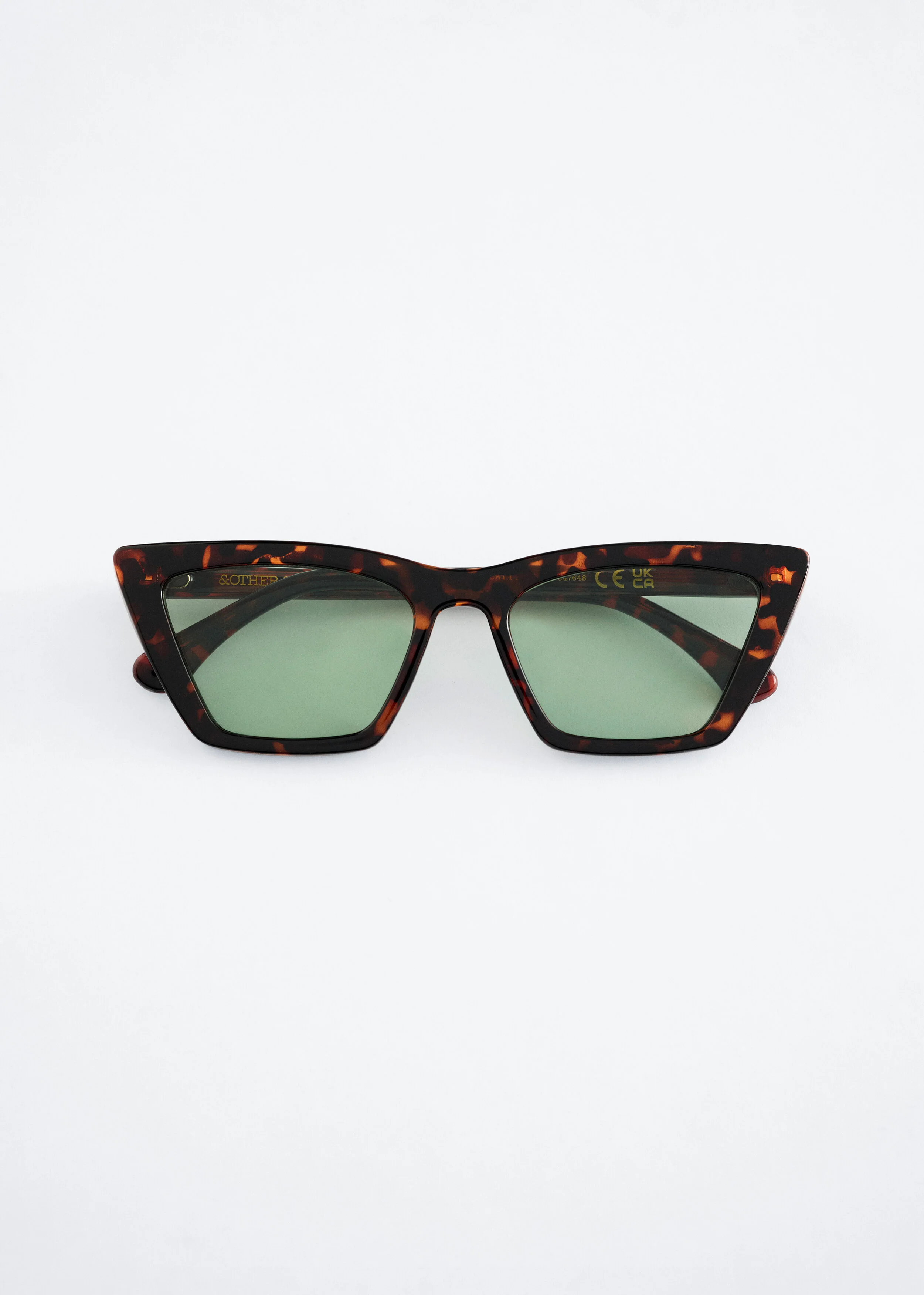 Angular Cat Eye Sunglasses - 1