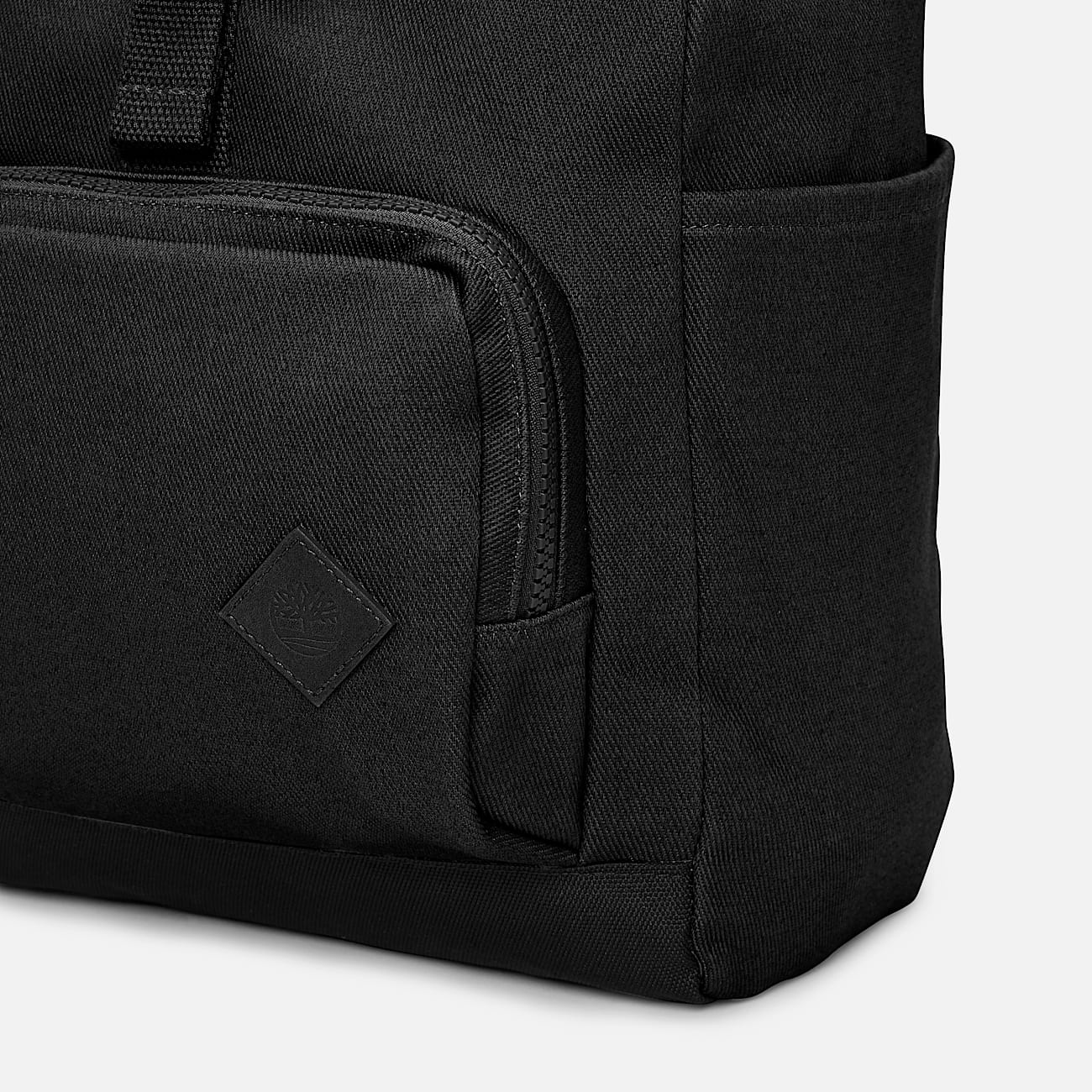 Canvas and Leather Backpack - 4