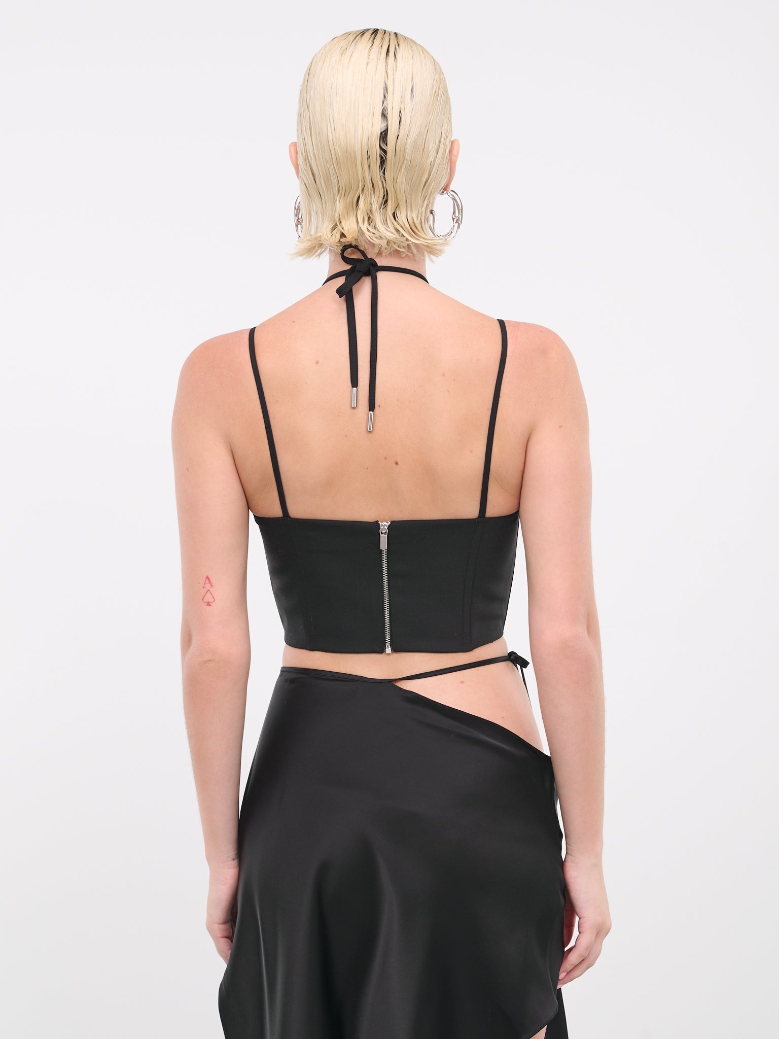 Tulle Insert Corset Top - 3