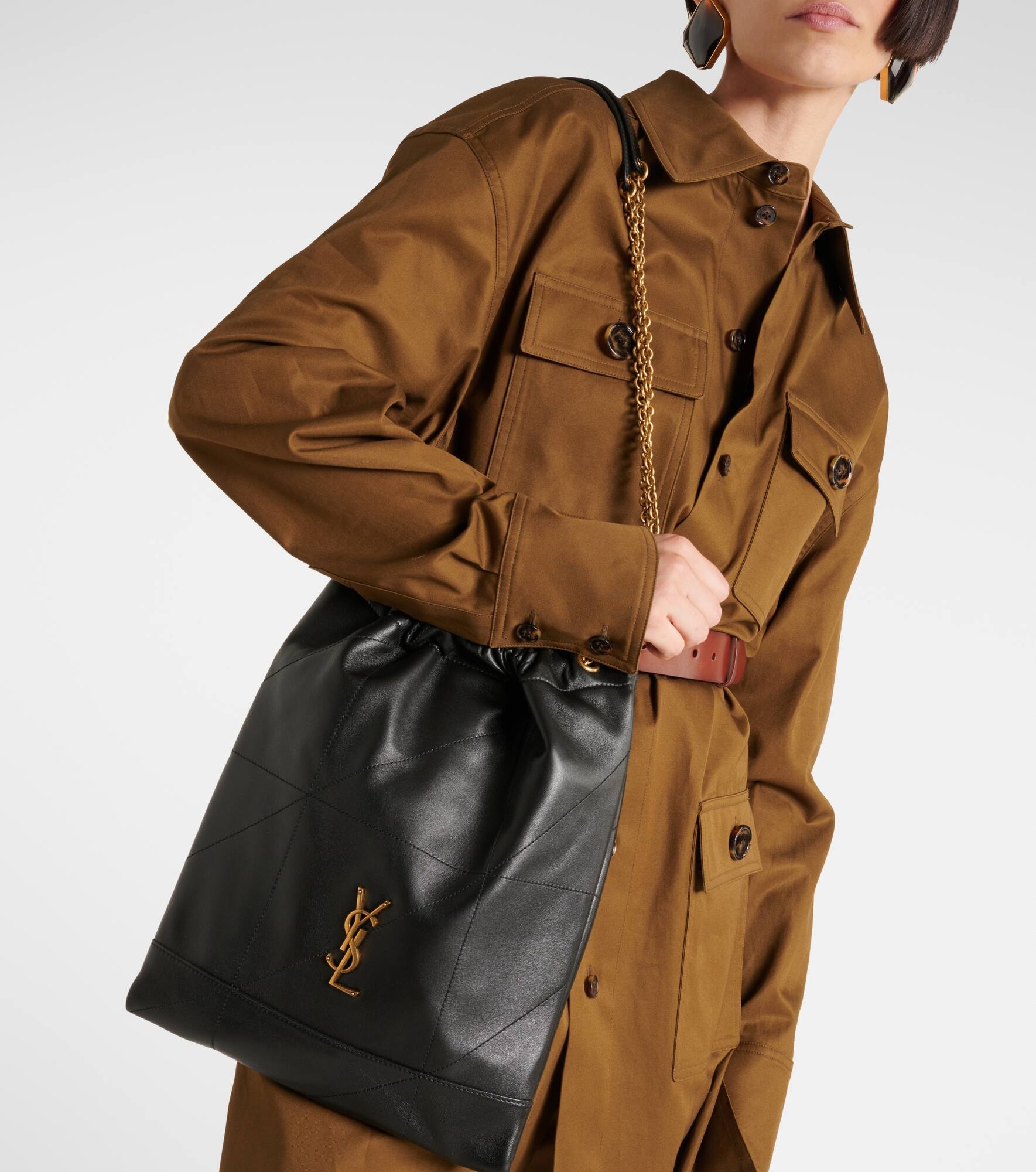 Jamie 4.3 leather bucket bag - 2