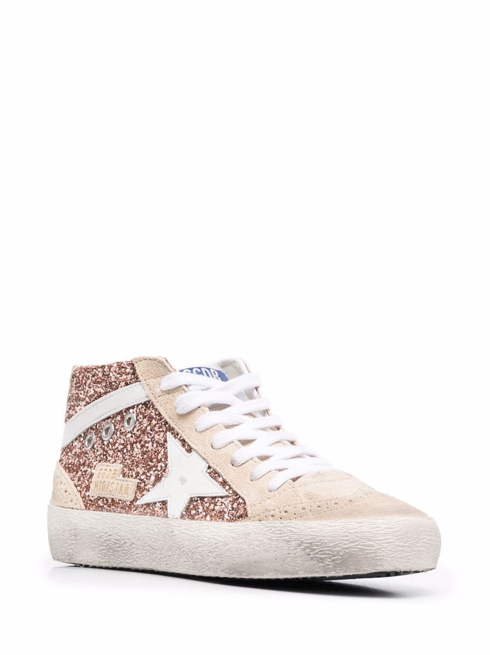 Mid Star glitter sneakers - 2