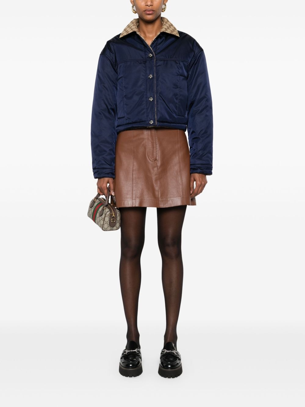 reversible puffer jacket - 2