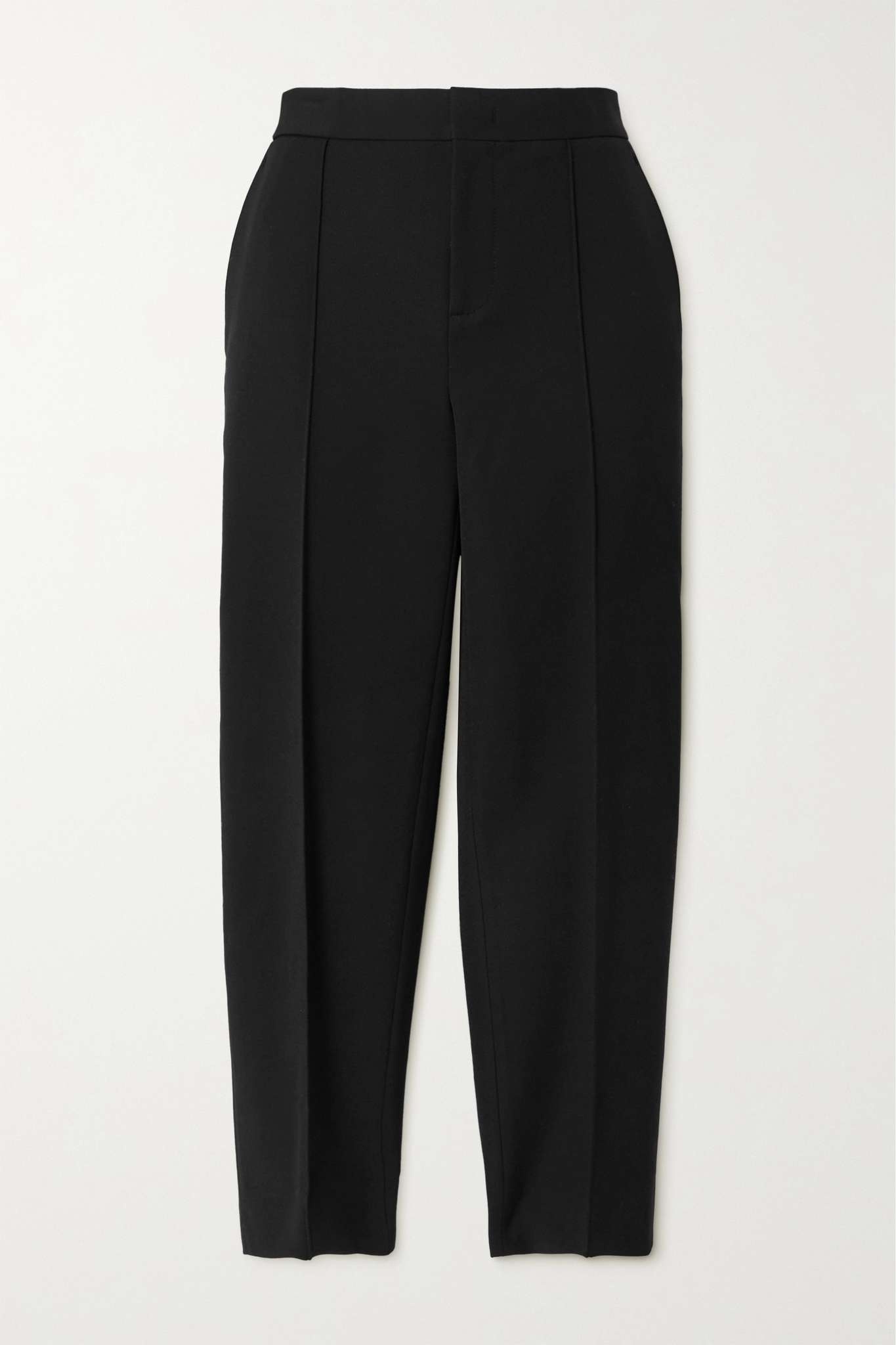 Stretch-cady tapered pants - 1