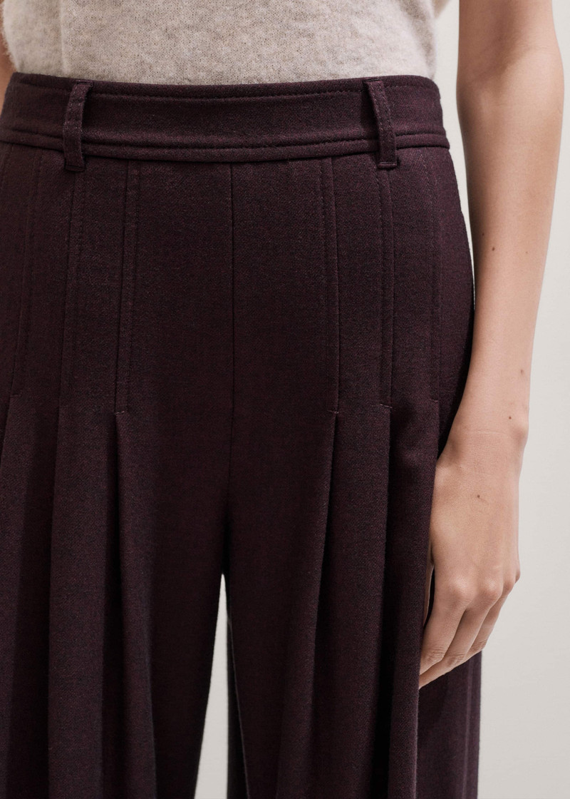 Pleat Wide Pant 3