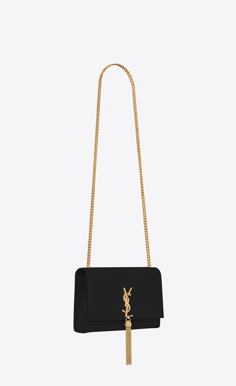 KATE MEDIUM TASSEL IN GRAIN DE POUDRE EMBOSSED LEATHER 5