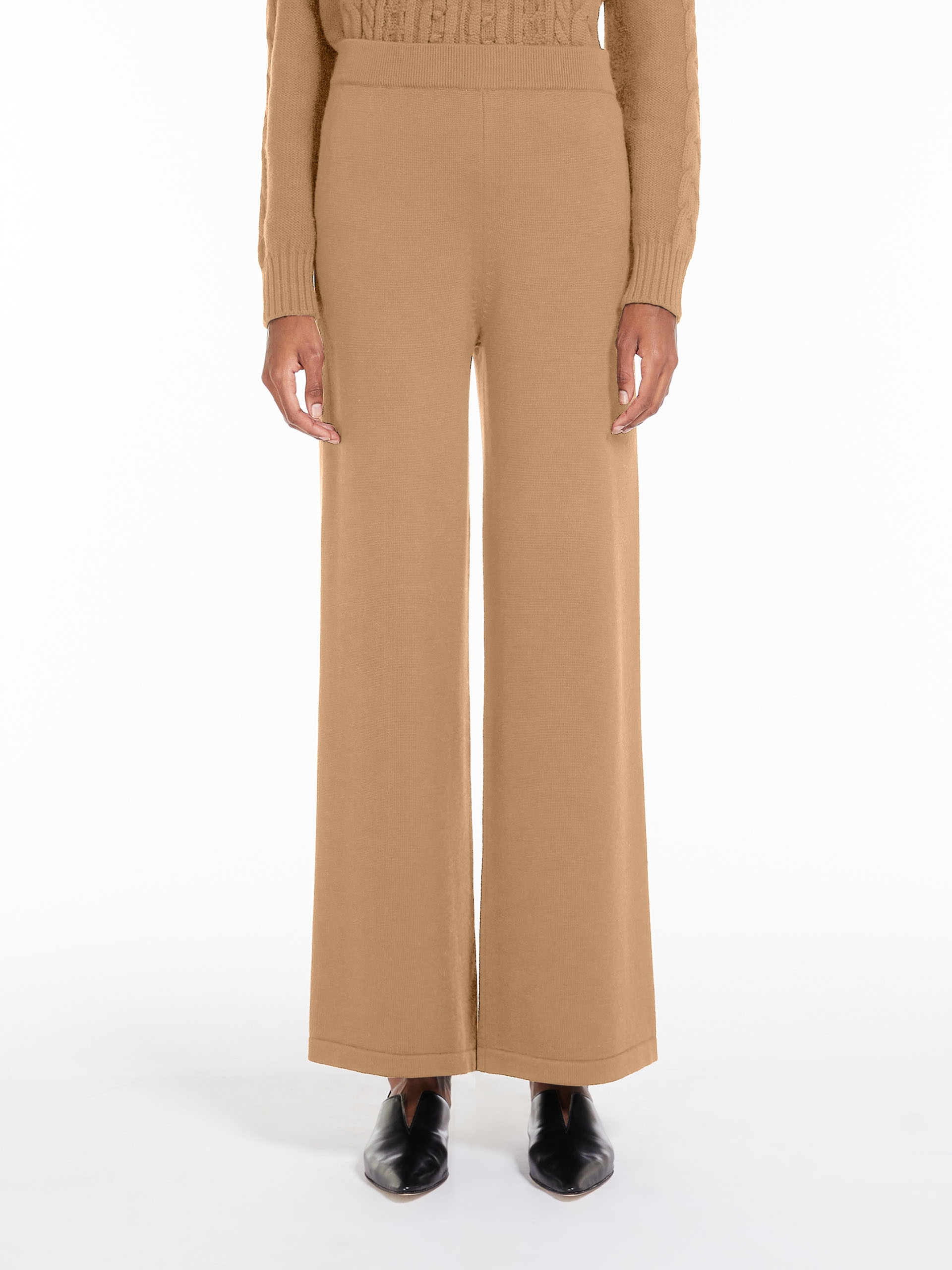 VISONE Wool yarn trousers - 3