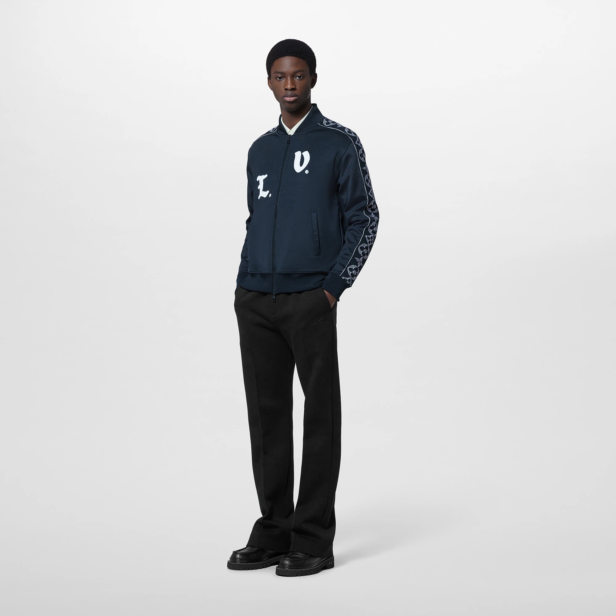Embroidered Signature  Tracktop - 4