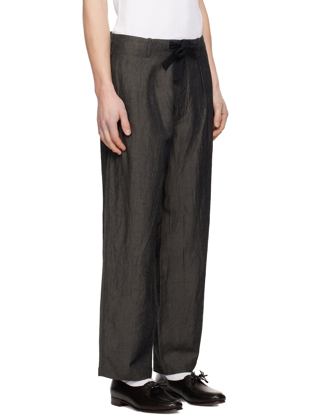 Gray Dale 4 Pocket Trousers - 2