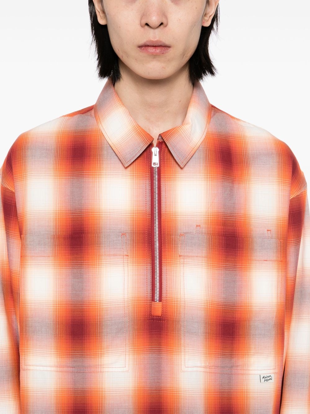 plaid-check shirt - 5