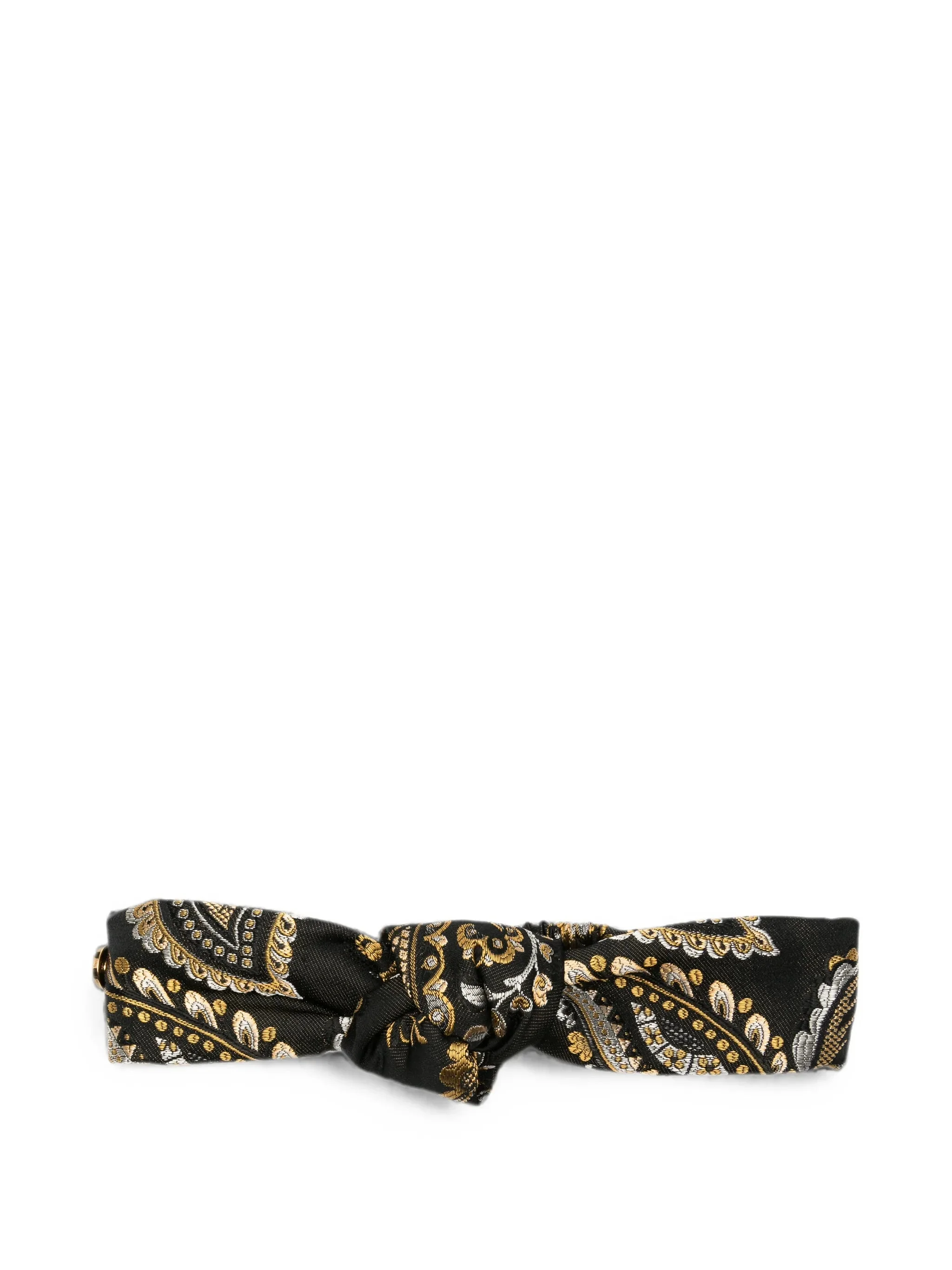 Etro Paisley-print Knotted Headband - 1