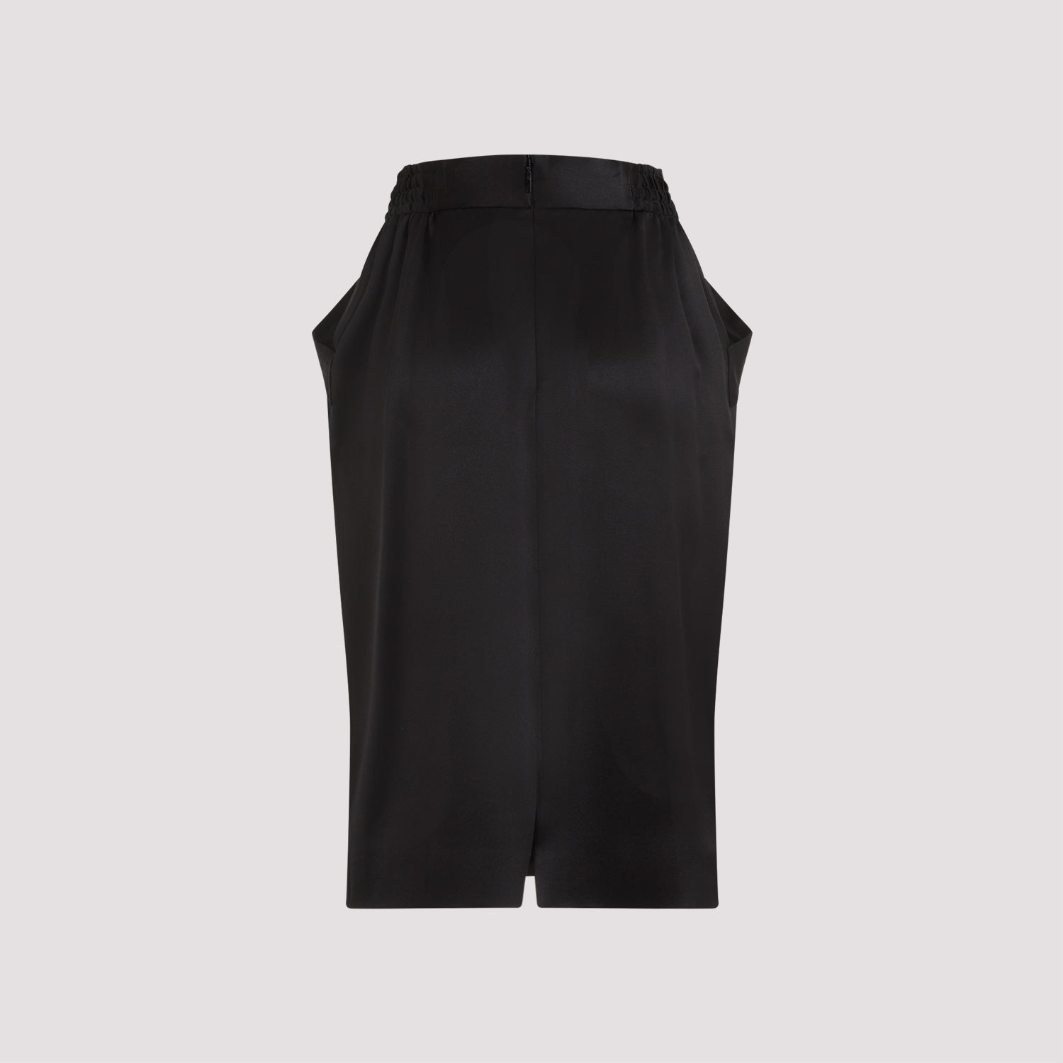 Saint Laurent Women Saint Laurent Silk Midi Skirt - 2