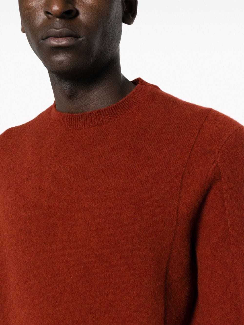 crew-neck wool-blend jumper - 5