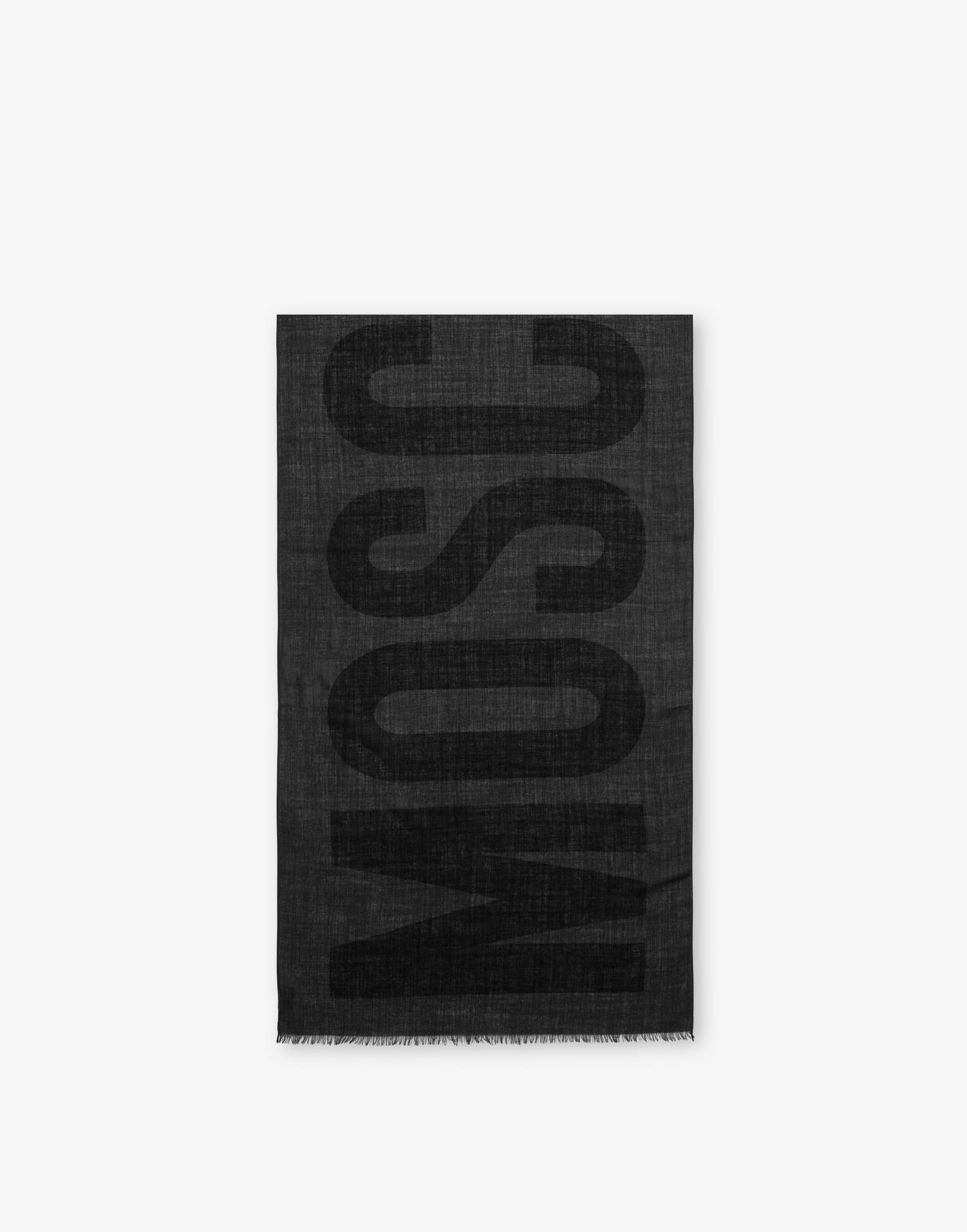 MAXI LOGO SCARF - 1