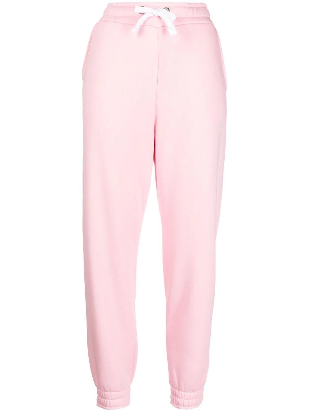 drawstring slim track pants - 1
