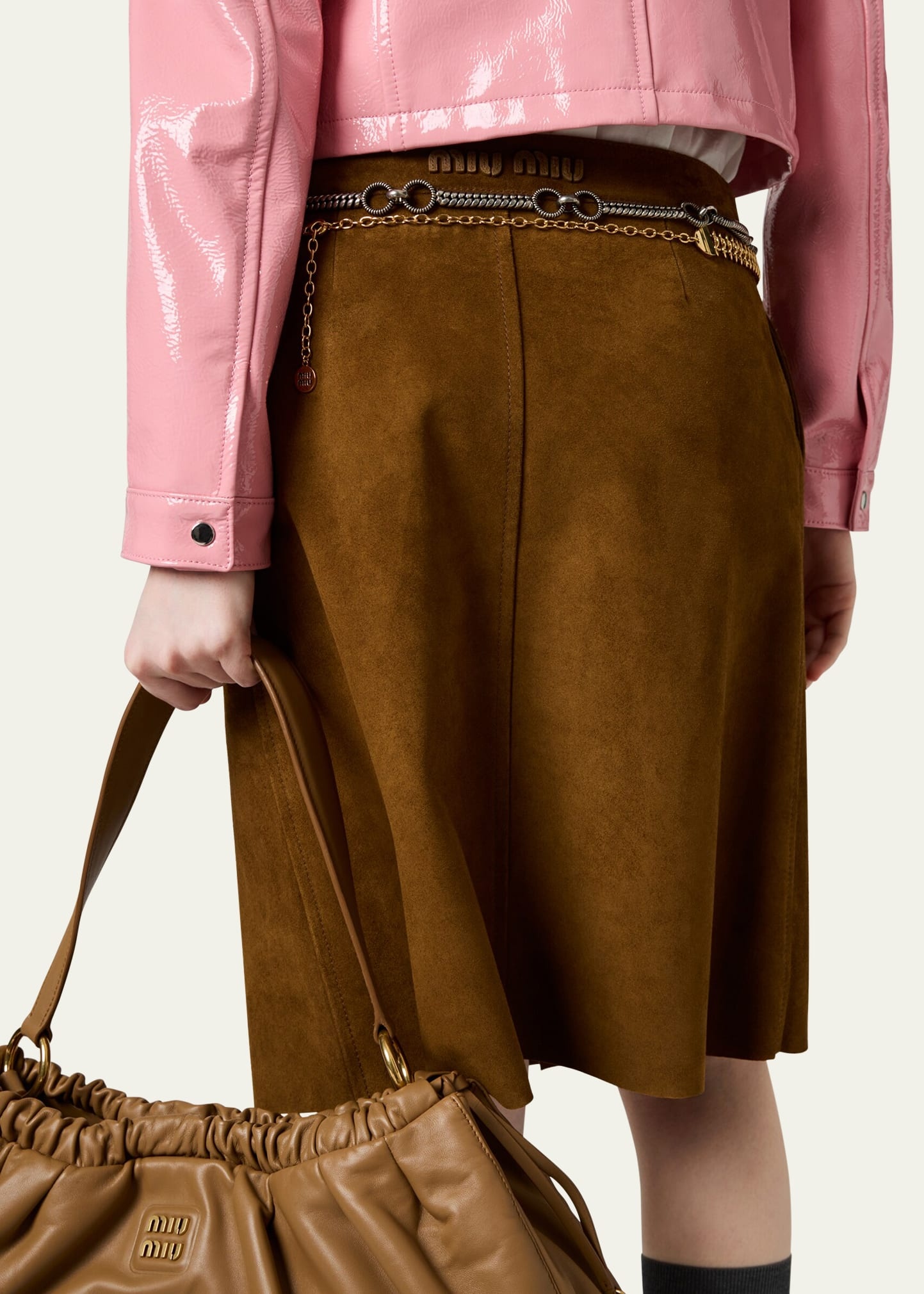 Knee Length Skirt - 3