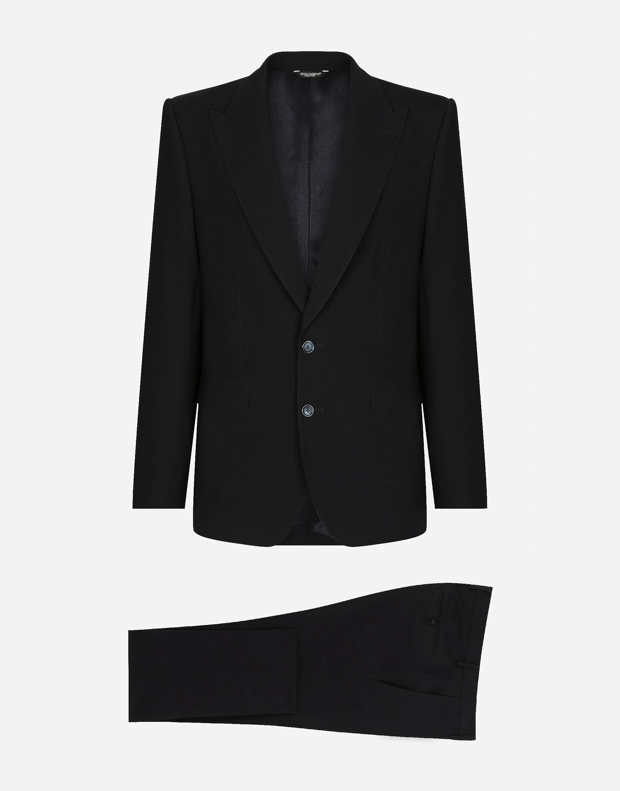 Stretch wool Martini-fit suit - 1