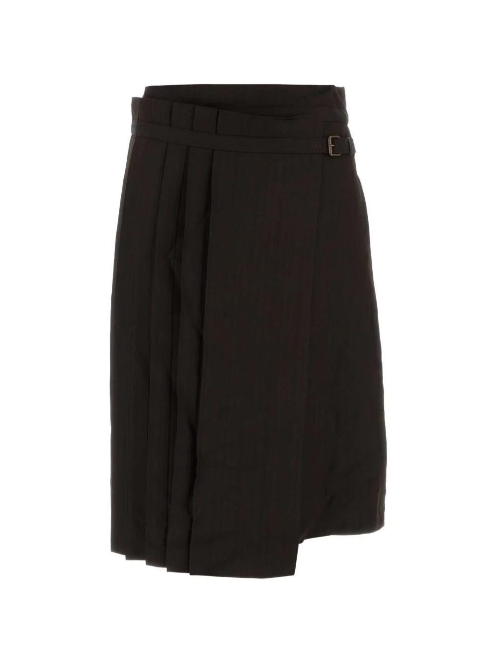 Asymmetrical pleated skirt - 1