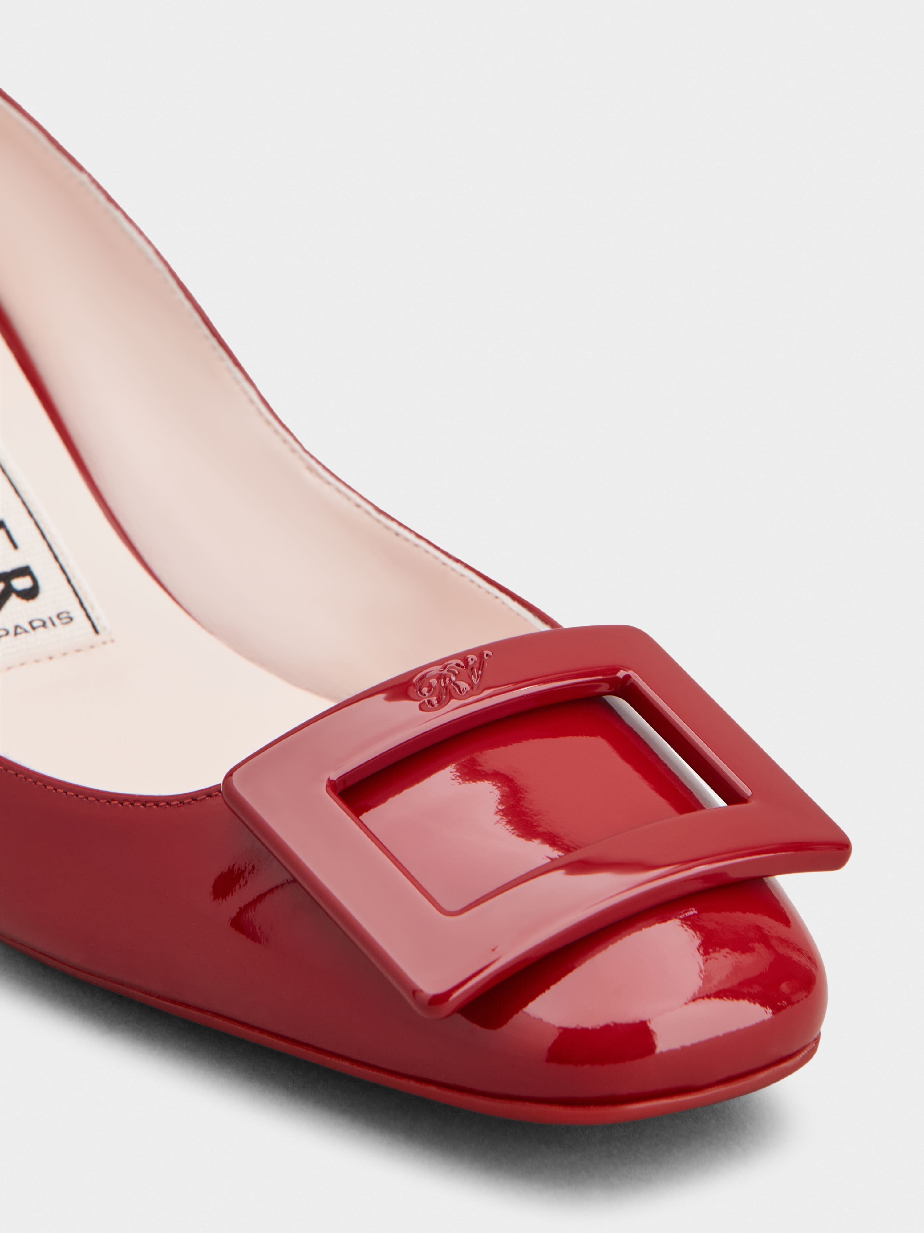 Ankle Strap Pumps in patent leather - 3