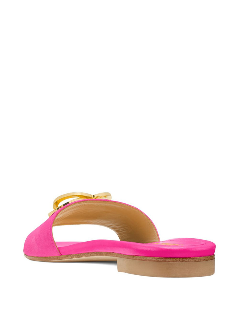 Stuart Weitzman Caicos double-buckle sandals outlook