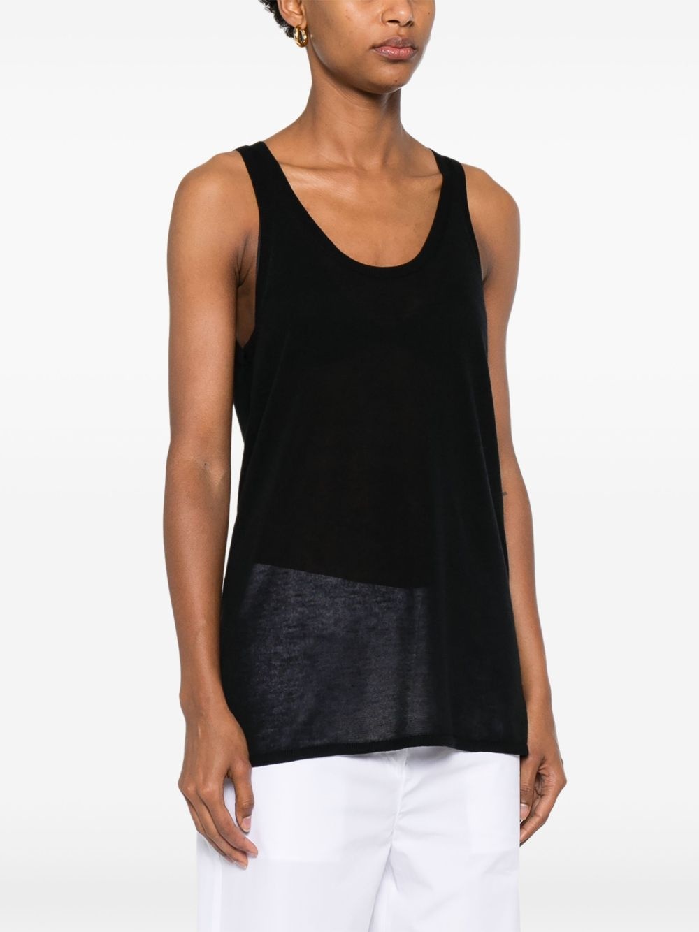 knitted tank top - 3