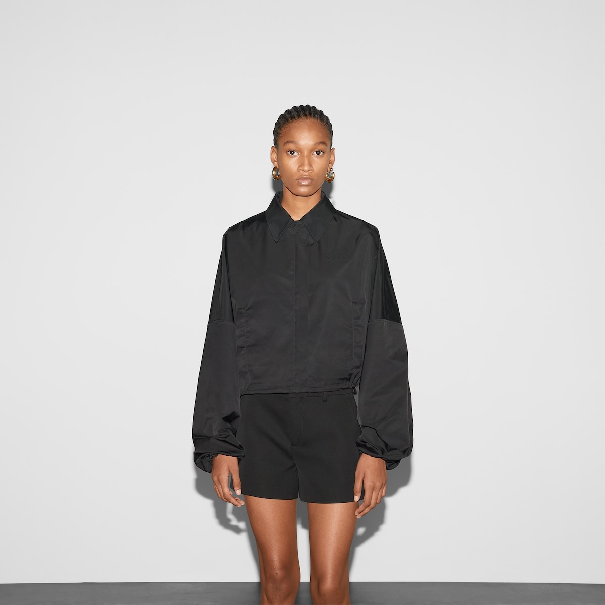 Polyester twill bomber jacket - 3
